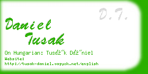 daniel tusak business card